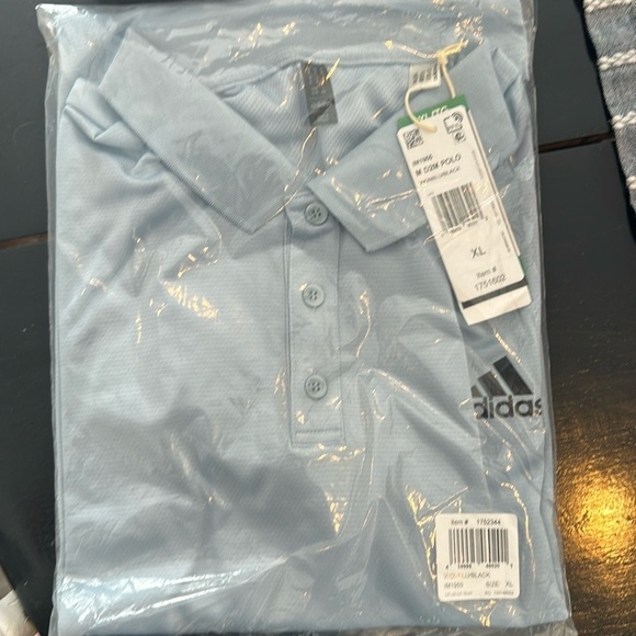 Adidas Short Sleeve Polo, Men's XL - Picture 3 of 4